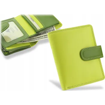 Peněženka Visconti dámská peněženka z pravé lícové kůže zelená