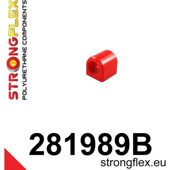 Silentblok nápravy 281989B: Strongflex Silentblok předního stabilizátoru 24mm Black
