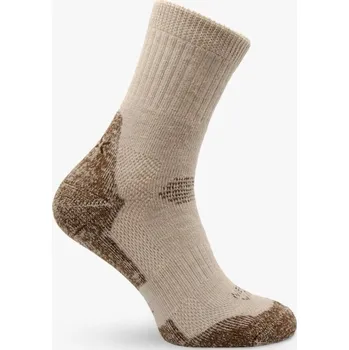 Dámské ponožky ROX Vlněné funkční termo ponožky merino Barva: béžová, Velikost: 47-50