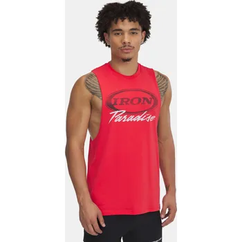 Pánské tílko Pánské tílko Under Armour Pjt Rock Iron Tank - Pánské Under Armour červená 3285214