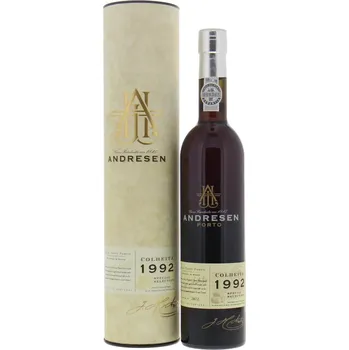 Víno J.H. Andresen Colheita 1992 Port v tubě 20% 0,5 l