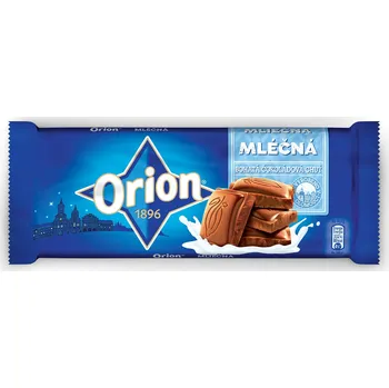 Čokoláda Orion Čokoláda mléčná 85g (Kartonové balení : 20 ks)