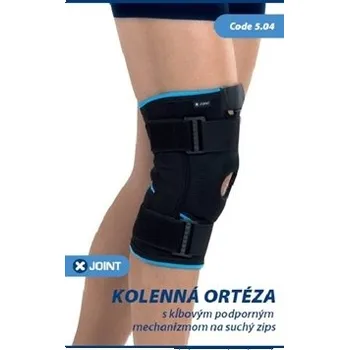 X-JOINT 504 Ortéza kolenní velikost M (34-37 cm) s kloubovým podpůrným mechanismem na suchý zip 1x1 ks