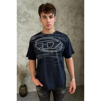 Pánské tričko Pánské tričko DIESEL T-BOXT-T5 A18653_0AGCA modré Velikost: L