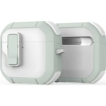 Telefonní příslušenství Kryt Dux Ducis Pecp - Tpu+Pc Ochranné kryt Airpods 4 White Green