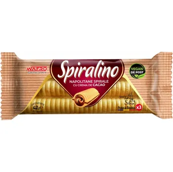 Spiralino Kakao 42g cena za kartonové balení (Kartonové balení : 24 ks)