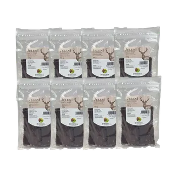 Pro psa Bohemia Pet Food BOHEMIA 20x Jelení plátky 100g