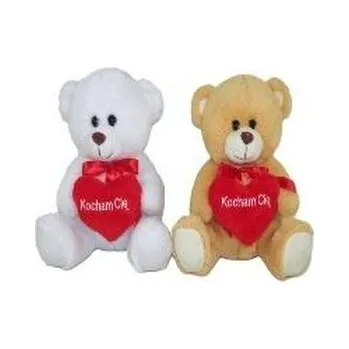 plyšák Miś z sercem 24cm MIX (pl, 2000, Sun-Day)