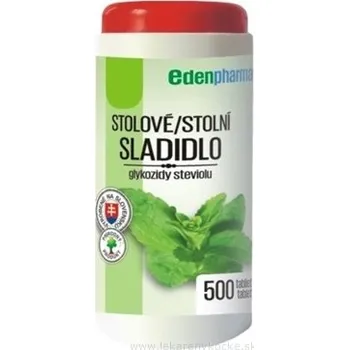 Sladidlo EDENPharma STOLOVÉ SLADIDLO - Stevia 500 ks