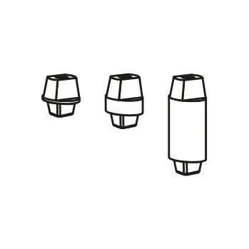 Zavírač dveří Dormakaba Osičky Délka: standard = 7,5mm
