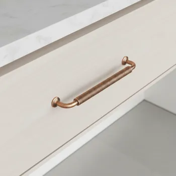 Nábytkové kování Siro Úchytka STIGMA / Kartáčovaná mosaz 160 mm