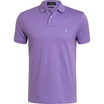 Pánská košile Polo Ralph Lauren Pánská Polokošile Z Piké Custom Slim Fit,...