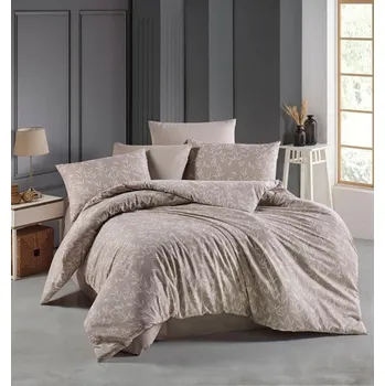 Povlečení bavlna RÁKOS MOCCA 140x200 cm a 70x90 cm