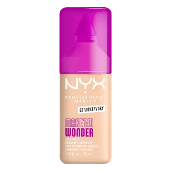 Make-up NYX&nbsp;Professional Makeup Make-up Make 'EM Wonder 07 Light Ivory 30 ml