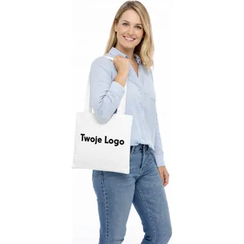 Látková taška 42 x 38 cm bílá