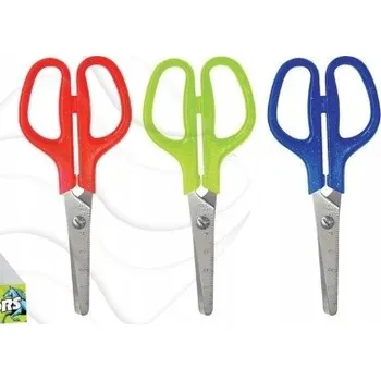 Školní nůžky EMPEN s měřítkem B07E MPM červené