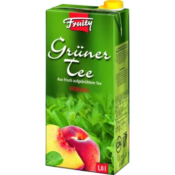 Ledový čaj Fruity GreenTea Broskev 1l Tetrapack (Kartonové balení : 12 ks)