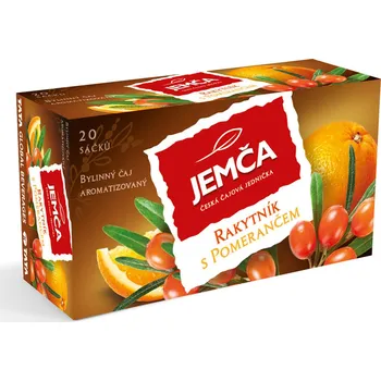 Nápoj Jemča Rakytník s pomerančem 20x1.5g (Kartonové balení : 20 ks)