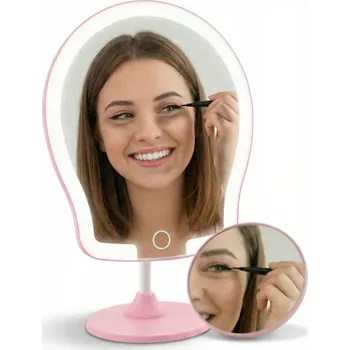 Zrcadlo Stojací zrcadlo růžové Kraft Mirrors