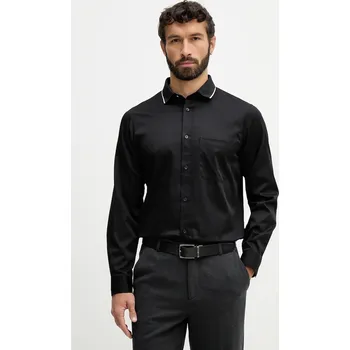 Pánská košile Košile Armani Exchange XM001819.AF10192 černá 99X, vel. L