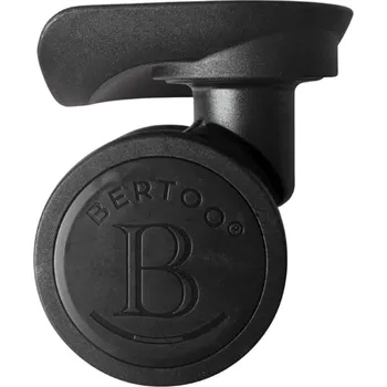Náhradní dvojité odpružené kolečko na cestovní kufr BERTOO logo