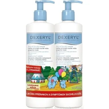 Lék Pierre Fabre DEXERYL ZVLÁČŇUJÍCÍ KRÉM (DUO) 2x500 g