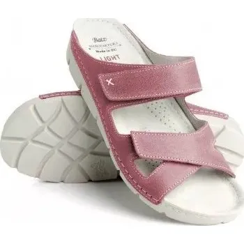 Dámské pantofle Batz EMILIA Violet č.39 dámské kožené, otevřené, pohodlné a stylové pantofle