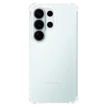 Náhradní díl pro mobilní telefon Tactical TPU Plyo kryt pro Samsung Galaxy S26 Ultra Transparent