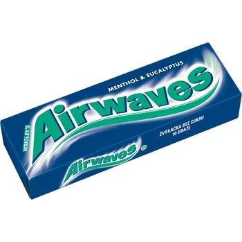 Žvýkačka AIRWAVES mentol+eukal. dražé 14g cena za kartonové balení (Kartonové balení : 30 ks)