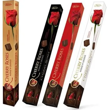 Bonboniéra Vobro Cherry roses 98g (Kartonové balení : 16 ks)