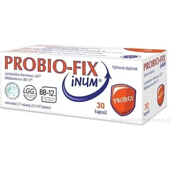 PROBIO-FIX INUM cps 30 ks – L. rhamnosus GG & B. BB-12 probiotika (2,7 mld.) pro podporu trávení a imunity