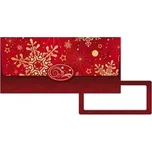 Obálka na peníze červená