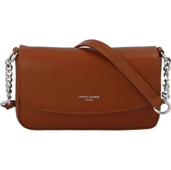 Módní doplněk Dámská crossbody kabelka koňaková - David Jones Tallma koňak