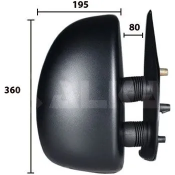 Auto zrcátko Vnější zpětné zrcátko ALKAR 9255961