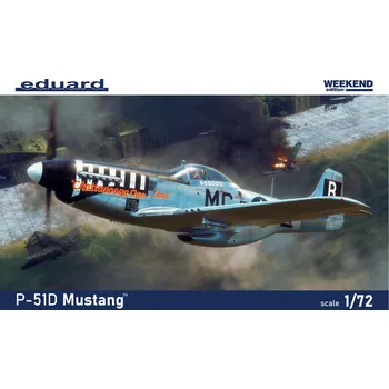 Plastikový model Eduard 1/72 P-51D Mustang (Weekend edition)