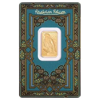 Investiční zlatý slitek 5g Pamp Fortuna - Arabian Falcon ...