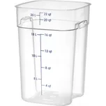 Nádoba na potraviny CamSquares Fresh Pro Cambro 22,8L transparentní 289x289x401mm