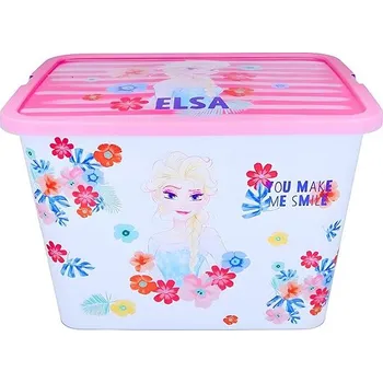 Úložný box Stor Úložný box 23 l Frozen růžový