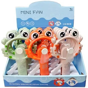 Hračka pro nejmenší Wiky Ruční větráček krab 19 cm
