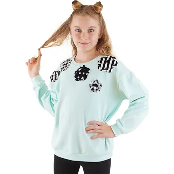 Dívčí mikina Denokids Türkis 9229420 116