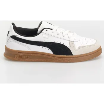 Pánská obuv Puma Indoor (puma white puma black gum) 38.5, bílá