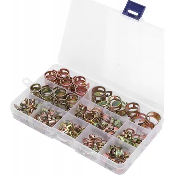 Zahradní hadice 100 kusů pružinová hadicová spona na palivové hadice