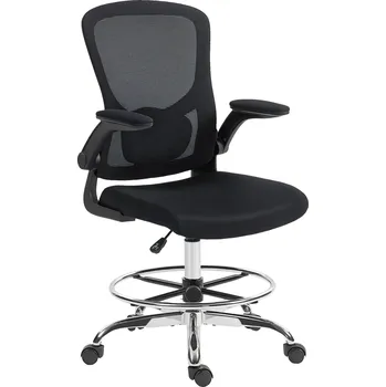 Kancelářská židle s bederní opěrkou | černá