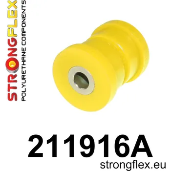 Silentblok nápravy 211916A: Strongflex Silentblok zadního horního ramene - zadní 35mm varianta SPORT Black