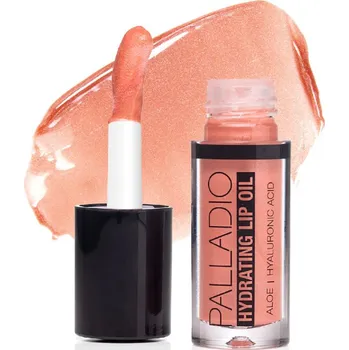 Lesk na rty Palladio Beauty Group Hydratační olej na rty NOT! 4,2 ml - pro přirozený a lesklý vzhled s průsvitným barevným nátěrem