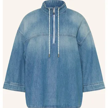 Dámská halenka Marc Cain Dámská Džínová Košile S 3/4 Rukávy, 353 blue denim, 42
