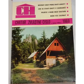 Časopis Chatař 1969, 1970, 1971