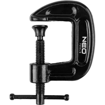 Truhlářská svěrka NEO TOOLS Tesařská svěrka C (G) 25 mm (1"), litinová, 115 g