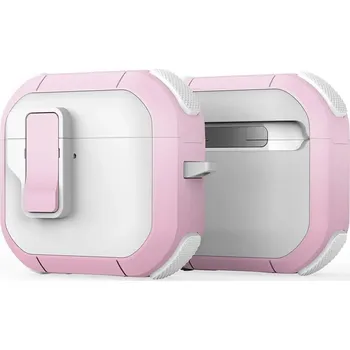 Náhradní díl pro mobilní telefon Kryt Dux Ducis Pecp - Tpu+Pc Ochranné kryt Airpods 4 White Pink