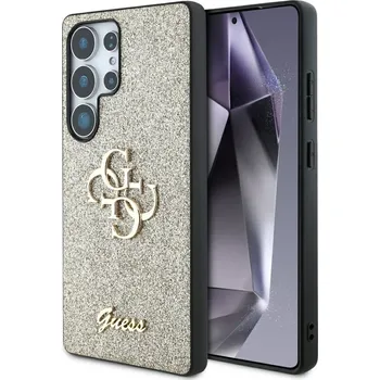 Telefonní příslušenství Kryt Guess Case Samsung Galaxy S25 Ultra Guhcs25Lhg4Sgd (Fixed Glitter Big 4G) gold